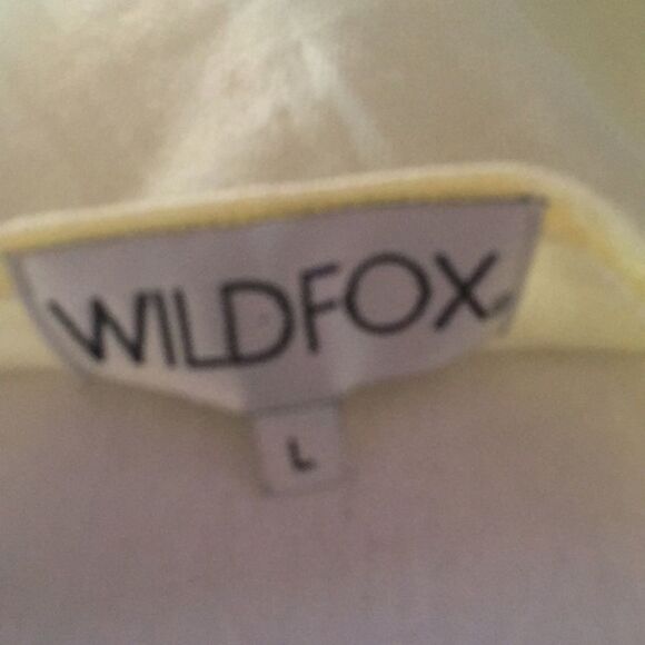 Wildfox Yellow Tank Top "Beach Scene" Sweater - Picture 7 of 7